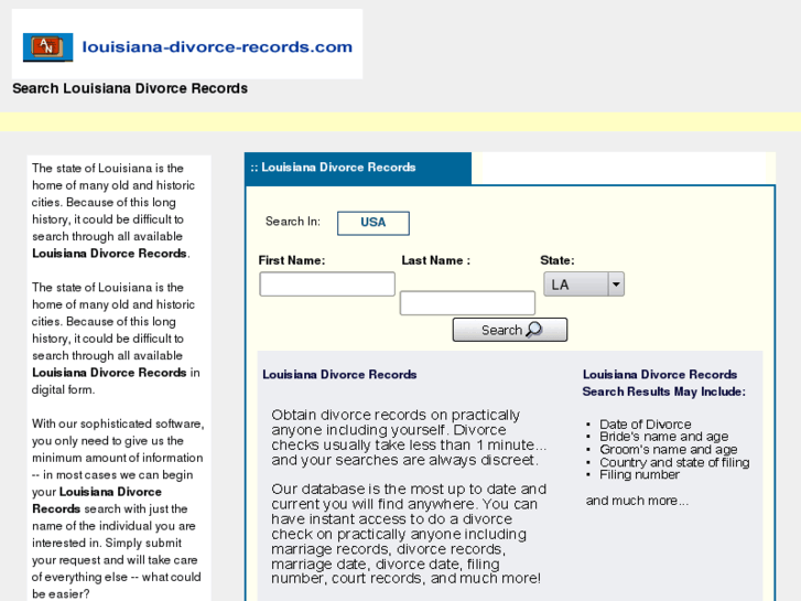 www.louisiana-divorce-records.com
