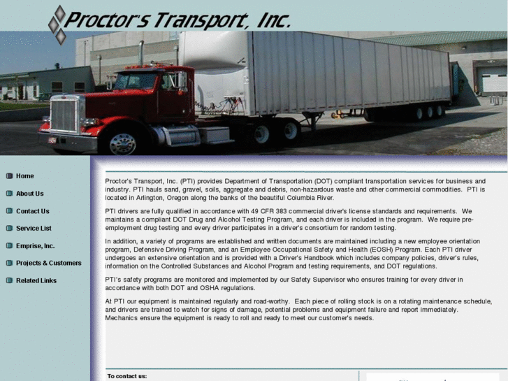 www.proctorstransport.com