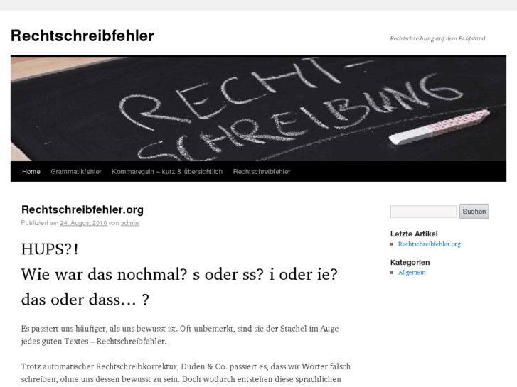 www.rechtschreibfehler.org