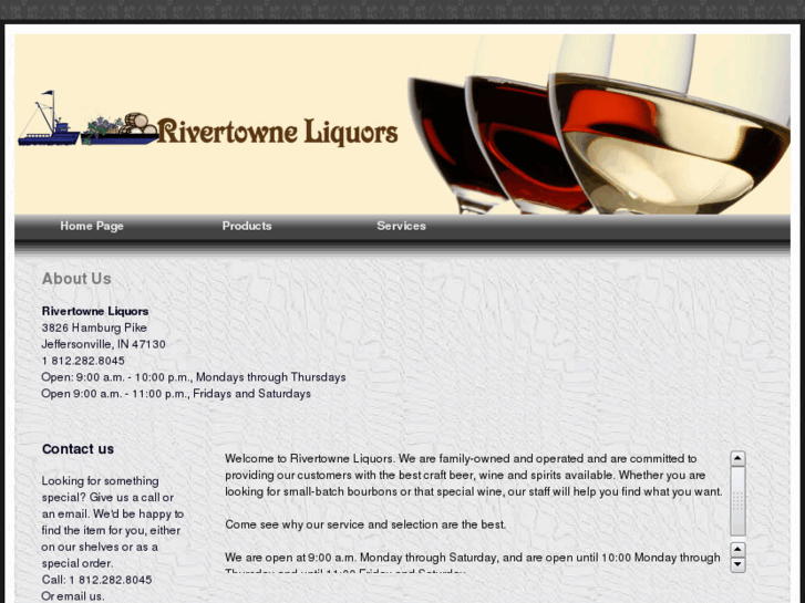 www.rivertowneliquors.com