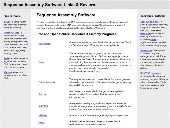 www.sequenceassembly.com