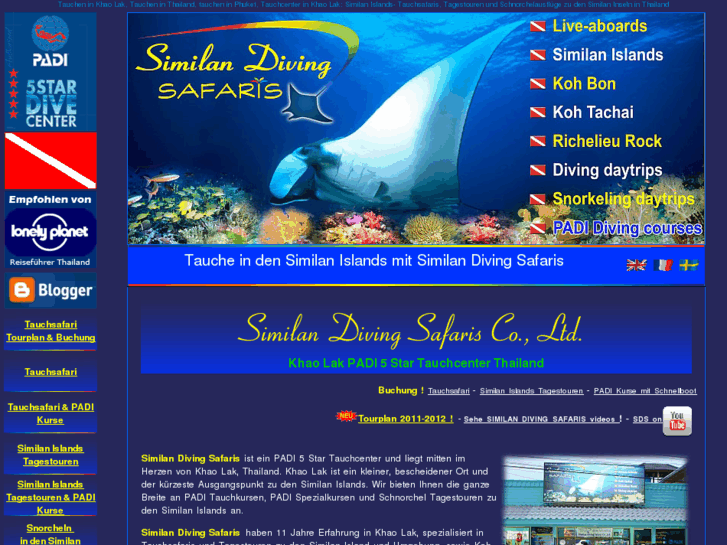 www.similan-diving-safaris.de