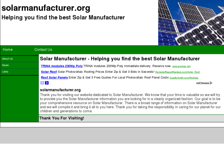 www.solarmanufacturer.org