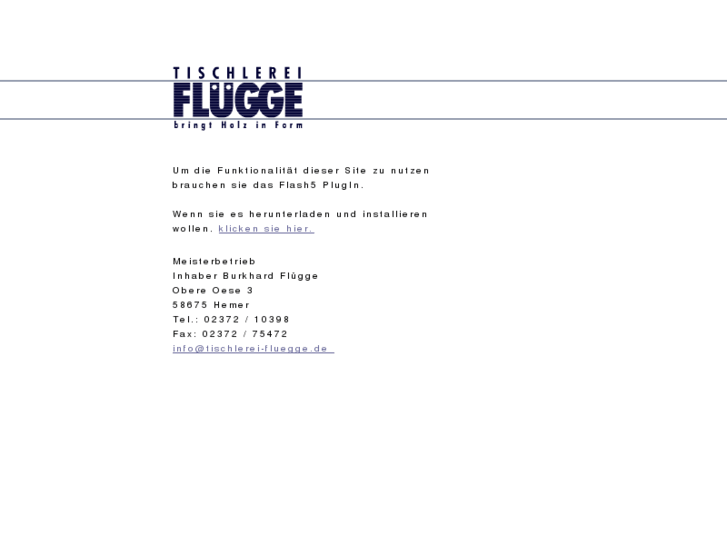 www.tischlerei-fluegge.com