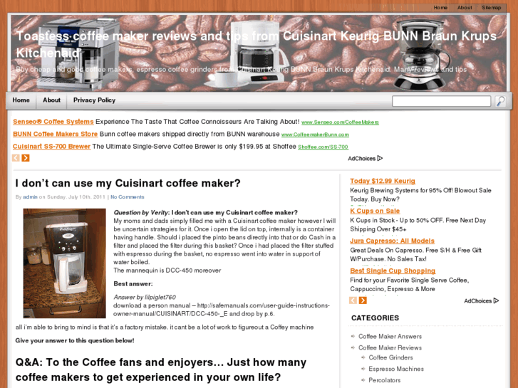 www.toastesscoffeemaker.com