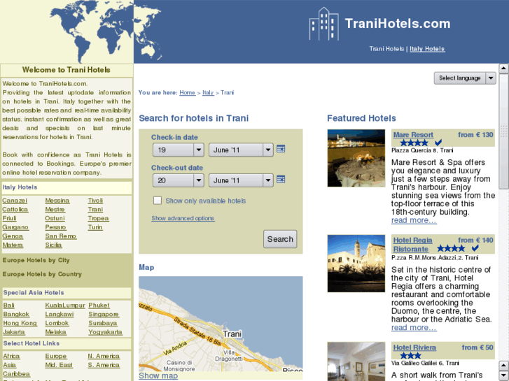 www.tranihotels.com