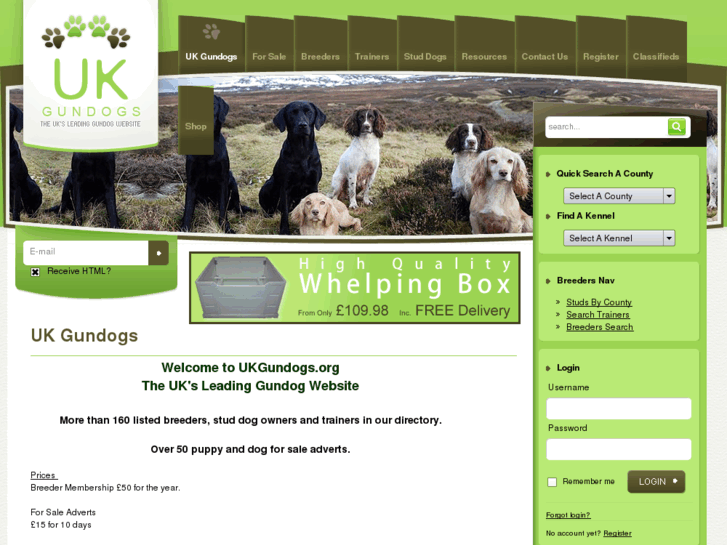 www.ukgundogs.biz