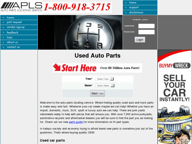 www.autopartslocatingservice.com