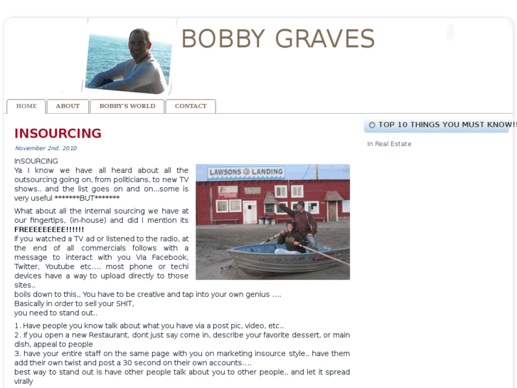 www.bobbygraves.com