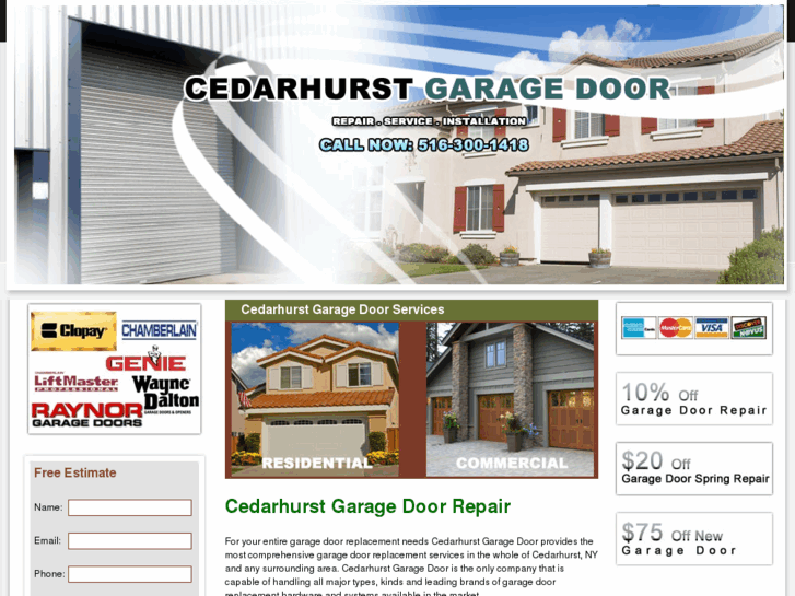 www.cedarhurstgaragedoor.net