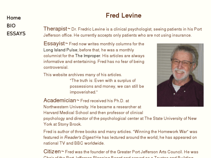 www.drfredlevine.com