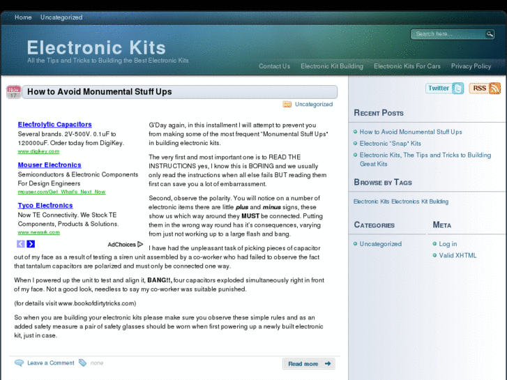 www.electronickitssite.com