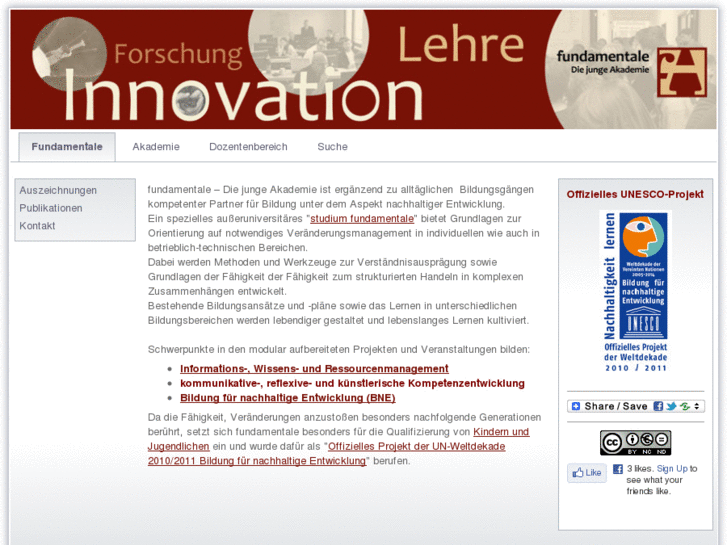 www.fundamentale.de