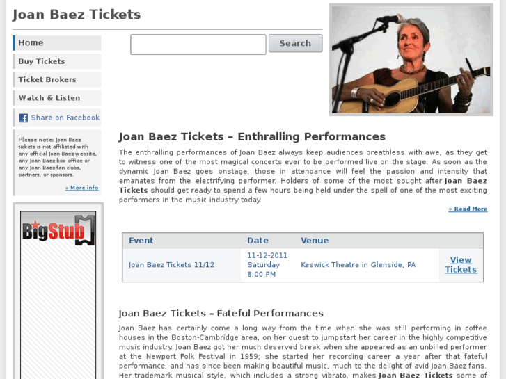 www.joanbaeztickets.com