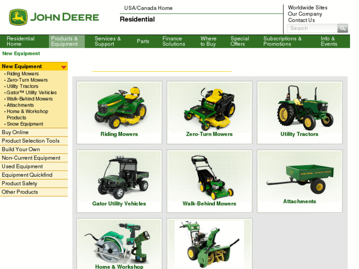 www.johndeerelawnmower.com