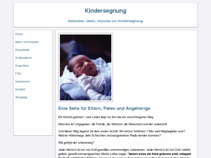 www.kindersegnung.com