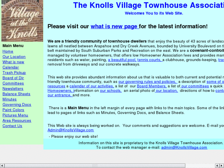 www.knollsvillage.info
