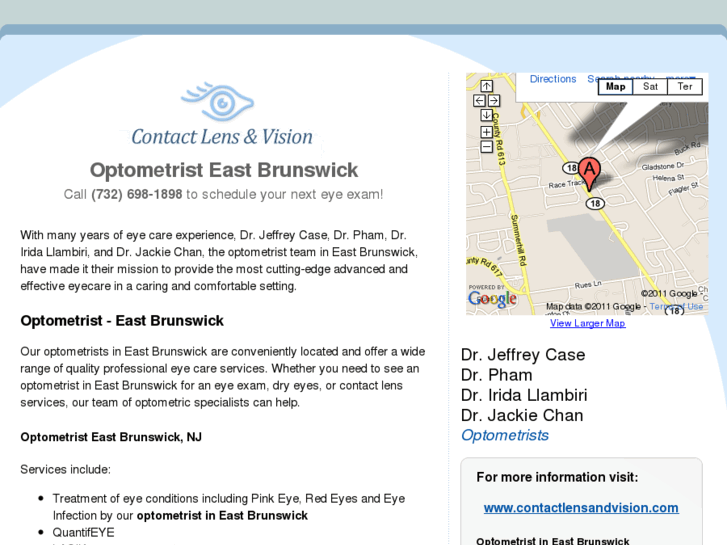 www.optometristeastbrunswick.com