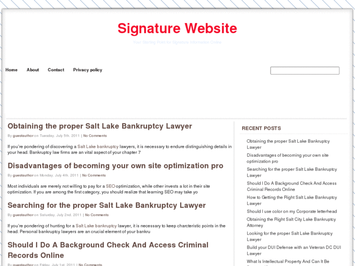 www.signaturewebsite.com