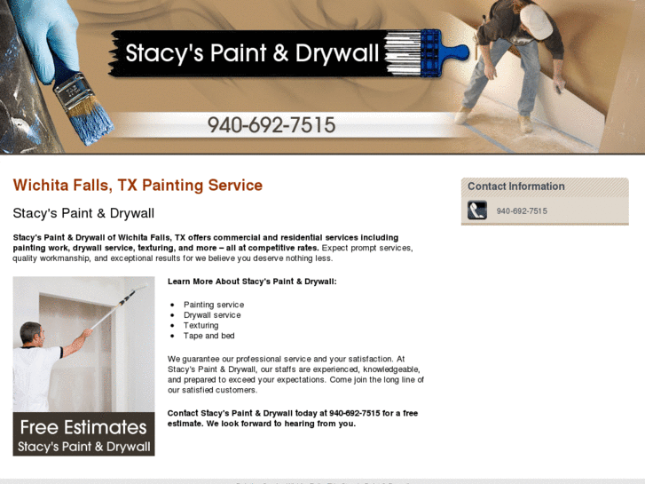 www.stacypaintanddrywall.com