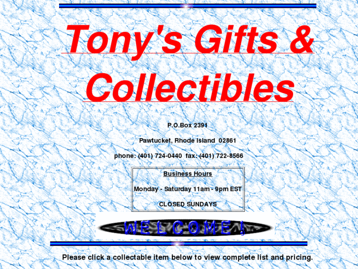 www.tonysgifts.com