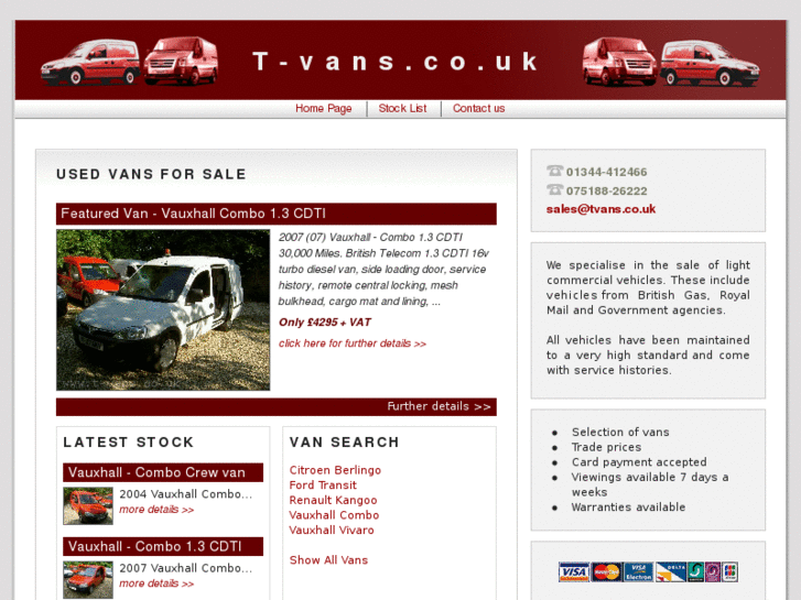 www.tvans.co.uk