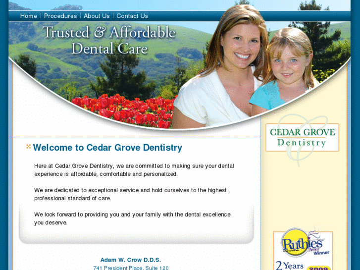 www.cedargrovedentistry.com