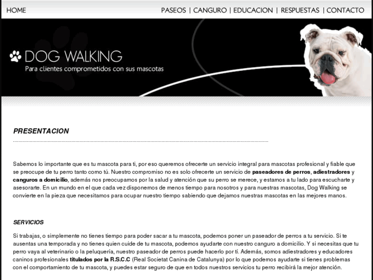 www.dogwalking.es