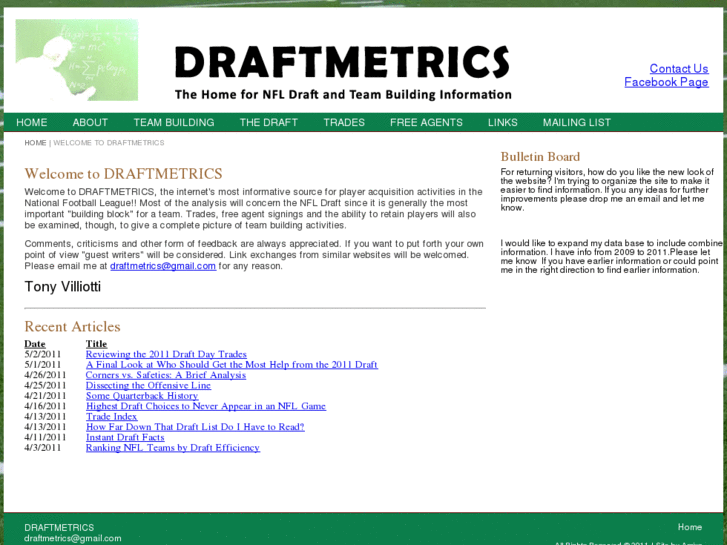 www.draftmetrics.com