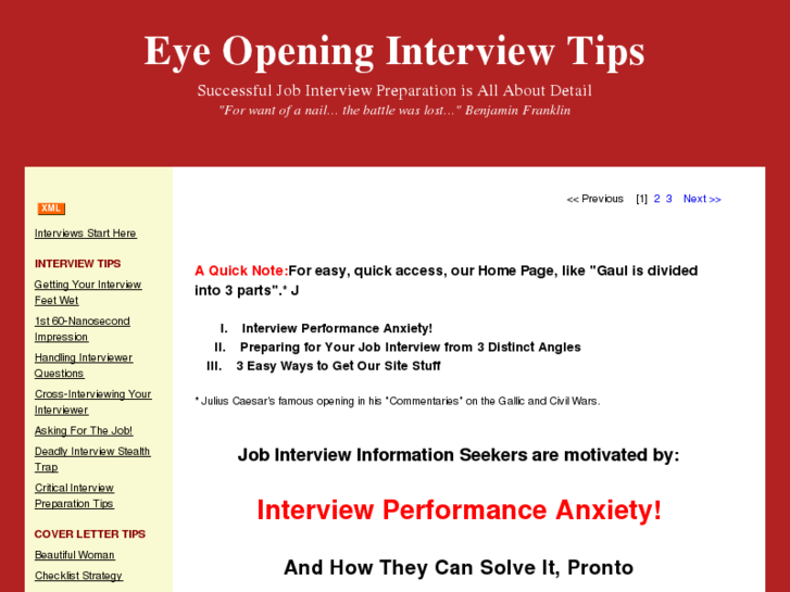 www.eyeopeninginterviewtips.com