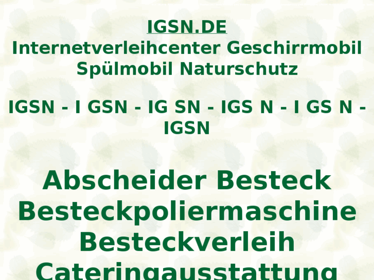 www.igsn.de