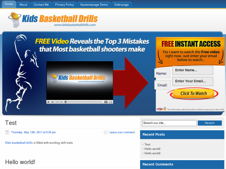 www.kidsbasketballdrills.com