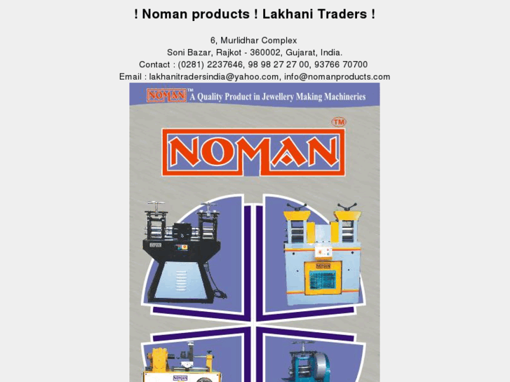 www.nomanproducts.com