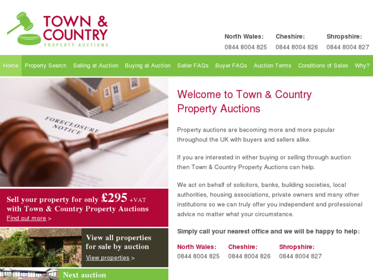 www.townandcountrypropertyauctions.com