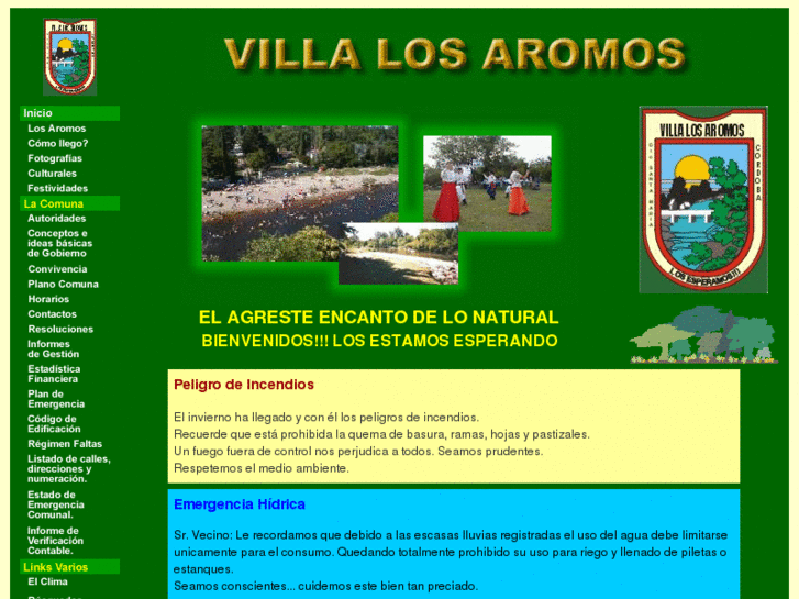 www.villalosaromos.com.ar