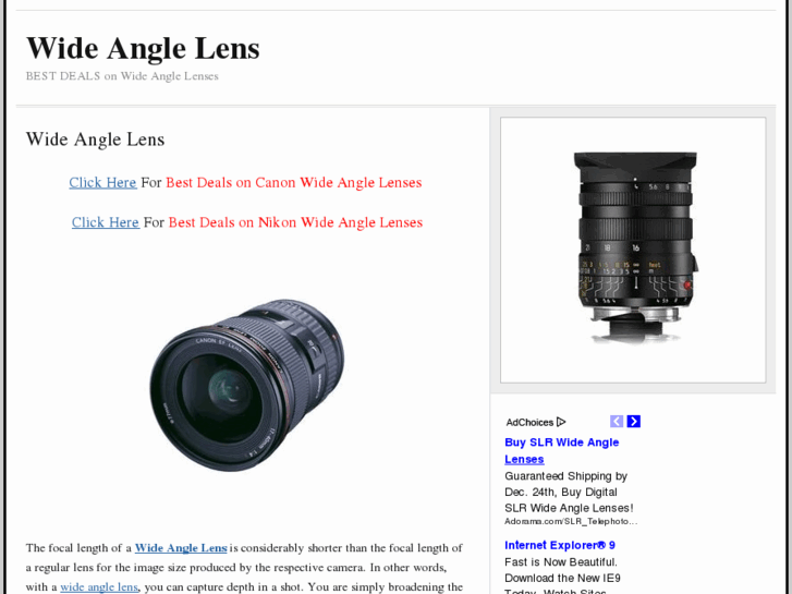 www.wideanglelens.org