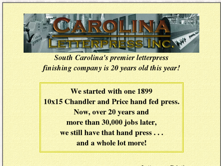 www.carolinaletterpress.com