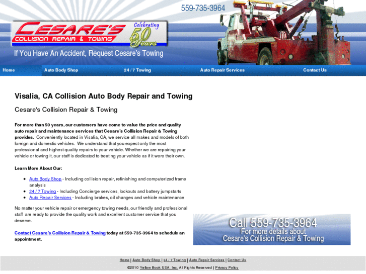 www.cesarescollisionrepairandtowing.com