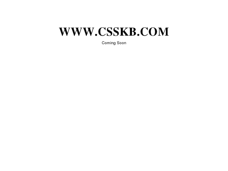 www.csskb.com