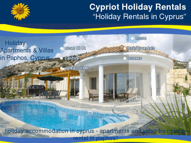 www.cypriotholidayrentals.com