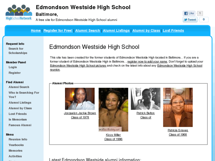 www.edmondsonwestsidehighschool.com