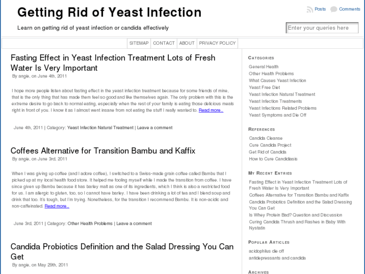 www.gettingridofyeastinfection.com