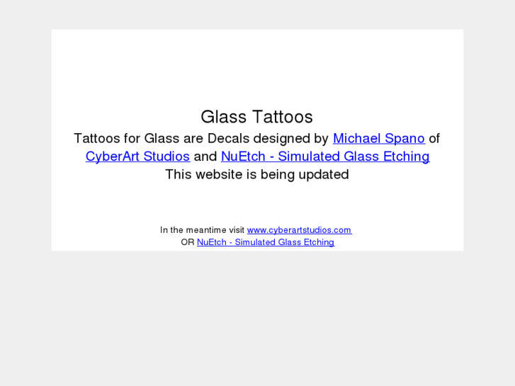 www.glasstattoos.com