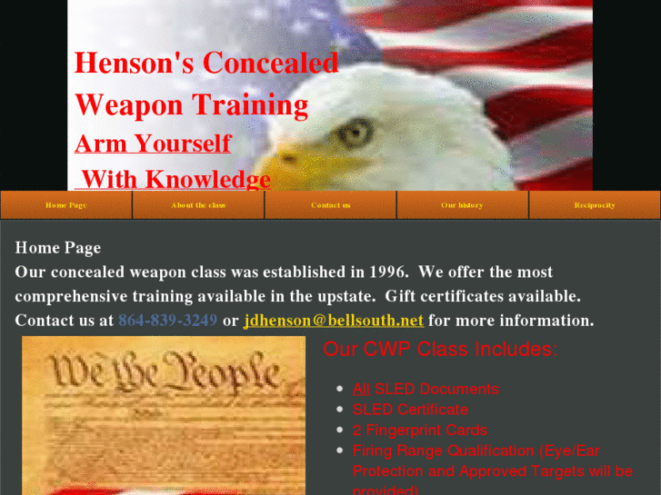 www.hensonsconcealedweapontraining.com