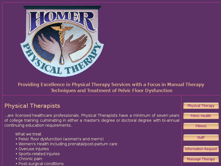 www.homerphysicaltherapy.com