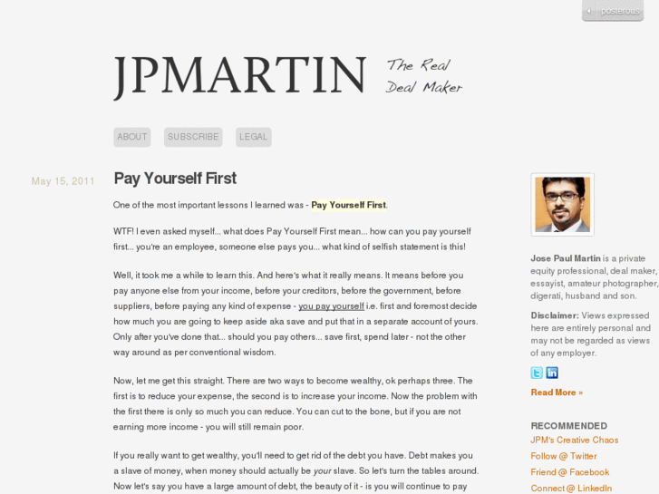 www.josepaulmartin.com