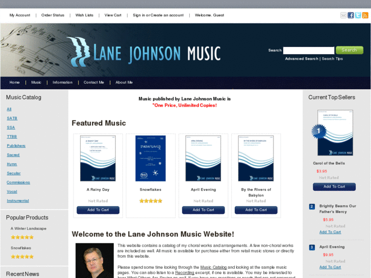 www.lanejohnsonmusic.com