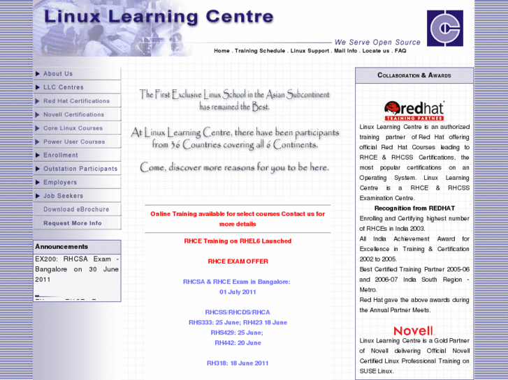 www.linuxlearningcentre.net