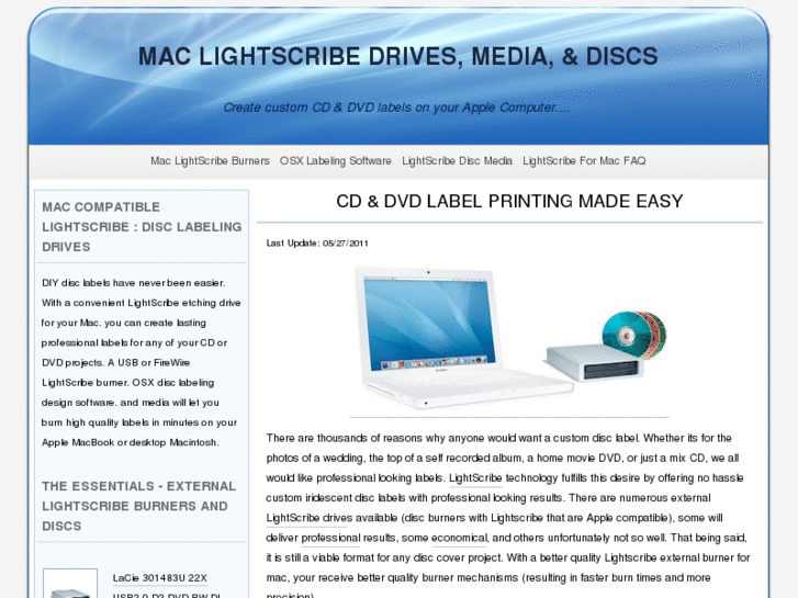 www.mac-lightscribe.com