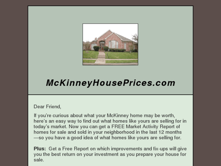 www.mckinneyhouseprices.com